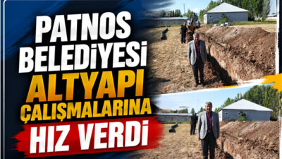 Patnos Belediyesi, ilçenin altyapısını güçlendirmek amacıyla çalışmalarına aralıksız devam ediyor.