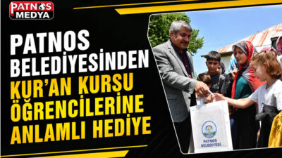 Ağrı'nın Patnos ilçesinde, Patnos Belediyesi bünyesinde faaliyet gösteren Kur'an kurslarında