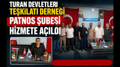 Ağrı'nın Patnos ilçesinde faaliyet gösterecek olan Turan Devletleri Teşkilatı Derneği
